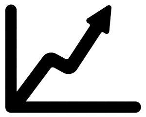 clip art of a line graph