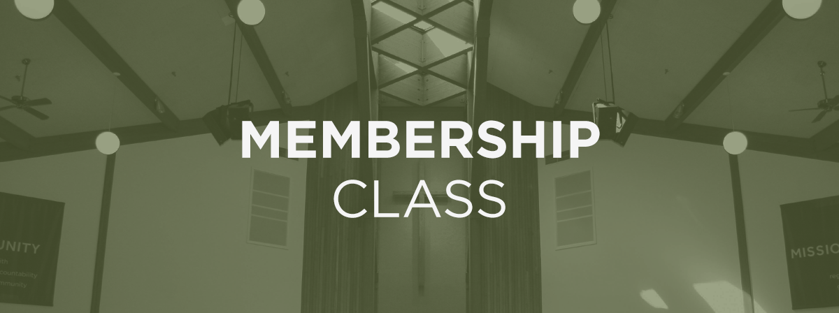 New Members Class