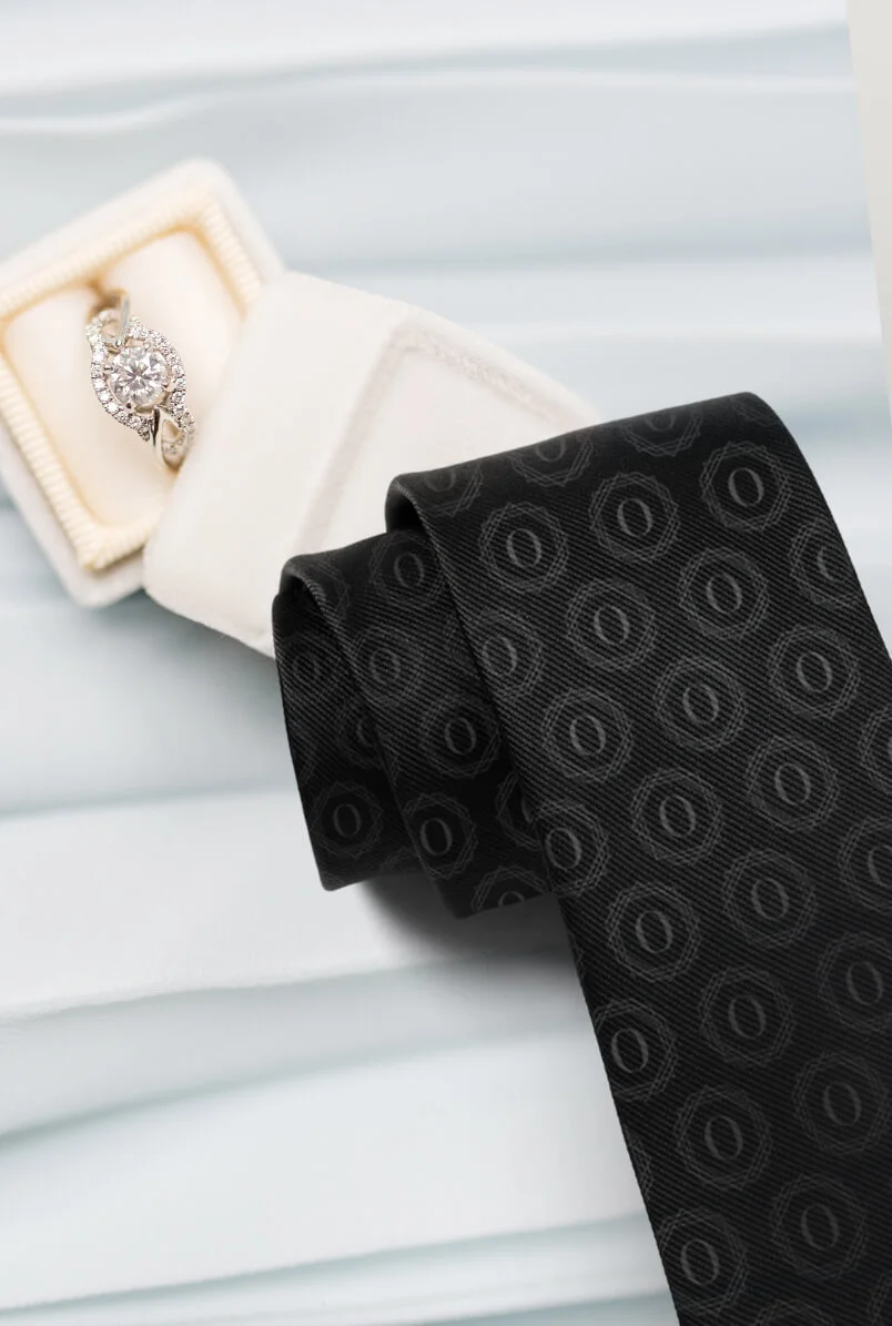 Ozari-Nashville-Wedding-Venue-CopperheartCreative-Portfolio-Branding-Brand-Logo-HeartfeltBranding-NashvilleTennessee-Tie-Mockup-Wedding-Logo-StepandRepeat-Pattern.jpg