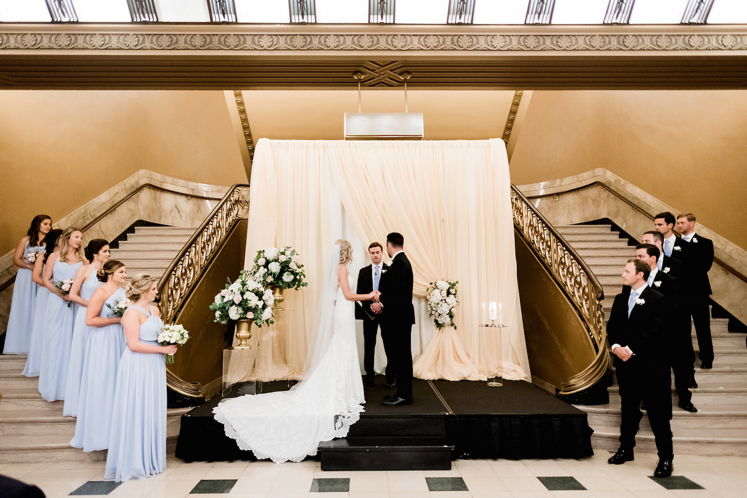 An Elegant Stifel Theatre Wedding in Downtown St. Louis — Belli Fiori