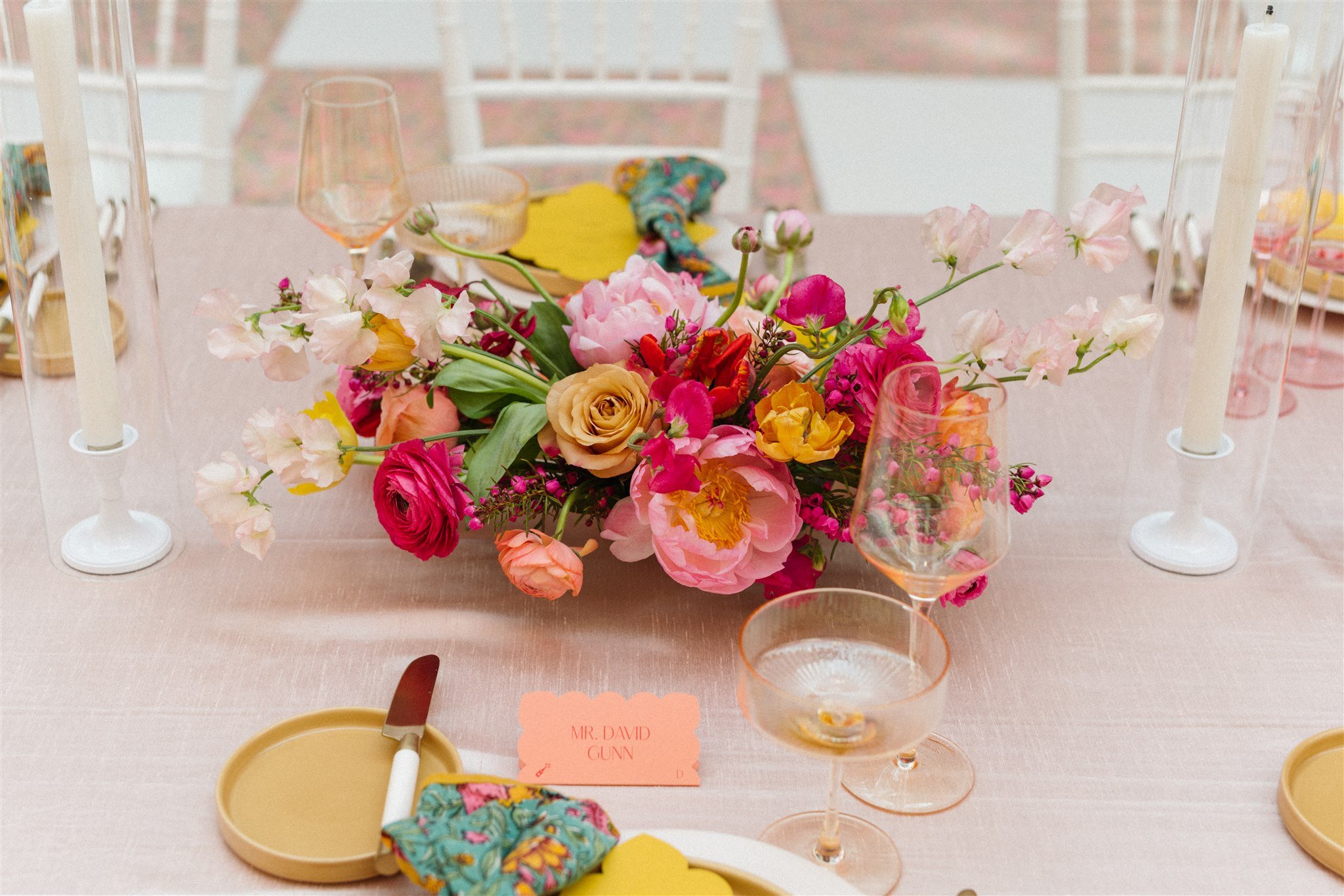 Zach and Rosalie Photography - Centerpiece