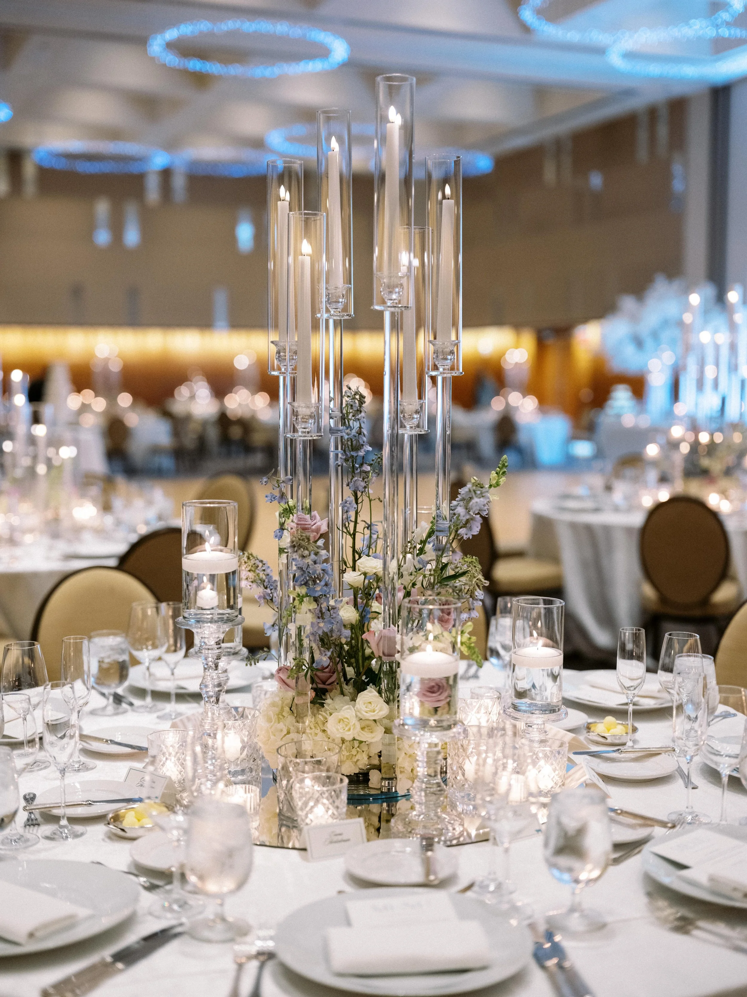 Pastel Reception Flowers