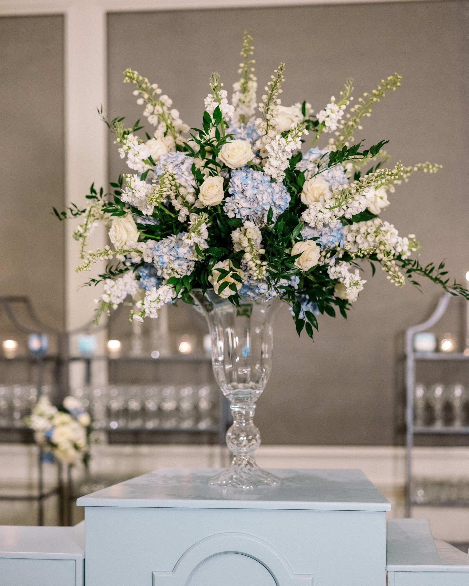 Because no great story ever started with eating a salad...

Your cocktail hour is one of your guests' first impression of the fun night ahead of them. Start the night off right with a fabulous bar setup and escort card display.

The bar is always a f