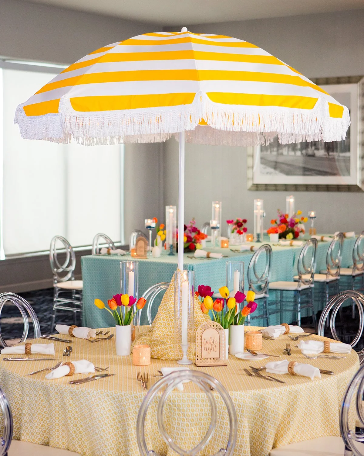 What if you could bottle up everything you love about summer&mdash;the sunshine, the color, the poolside fun, the playful details&mdash;and bring it all indoors? That was exactly the inspiration behind this unforgettable Bat Mitzvah celebration.

The