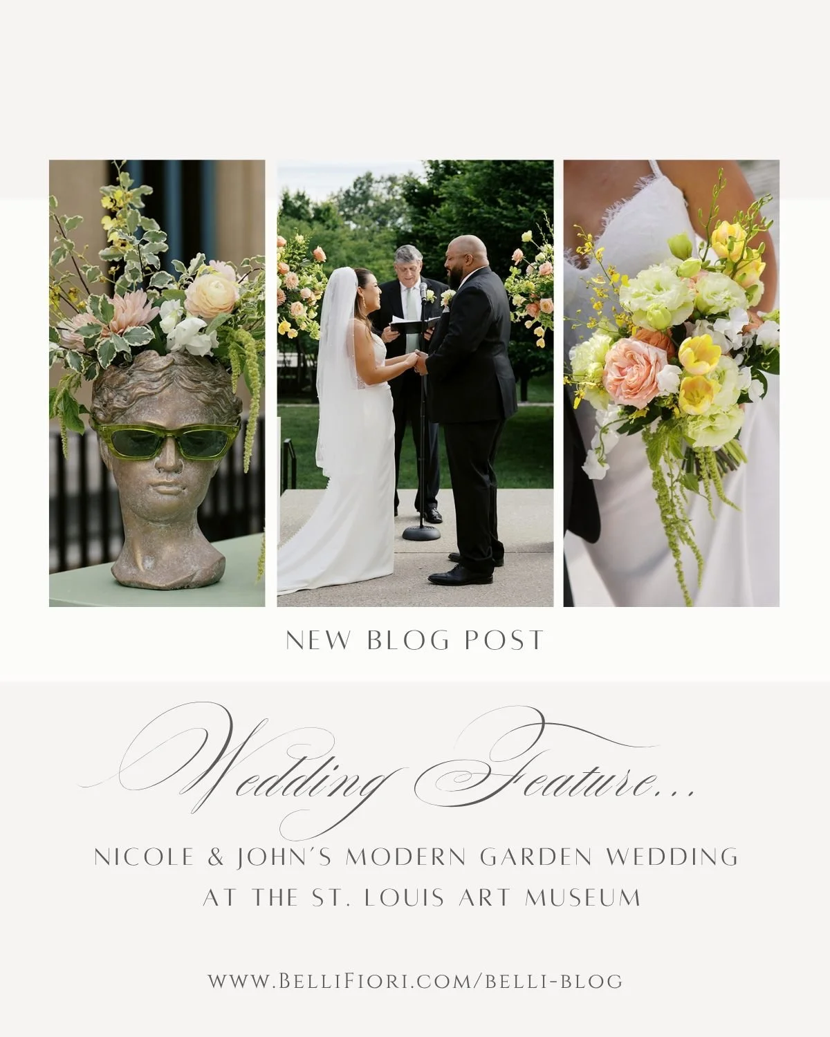 From &ldquo;I Do&rdquo; to &ldquo;Let&rsquo;s Celebrate!&rdquo; ✨

Nicole &amp; John&rsquo;s spring wedding at the St. Louis Art Museum was designed with the guest experience in mind&mdash;and cocktail hour on the terrace was the perfect example.

Fo