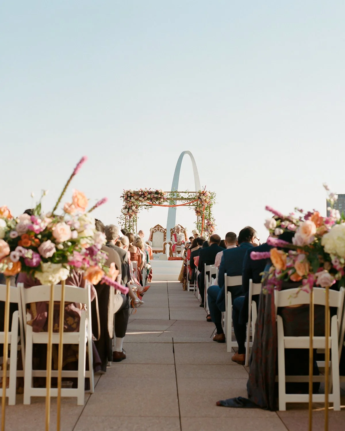 Talk about a magical place to start forever! ✨

Love follows you everywhere, but there are certain moments that truly take your breath away. Saying &ldquo;I do&rdquo; with the iconic St. Louis Arch standing tall in the background? That&rsquo;s a mome