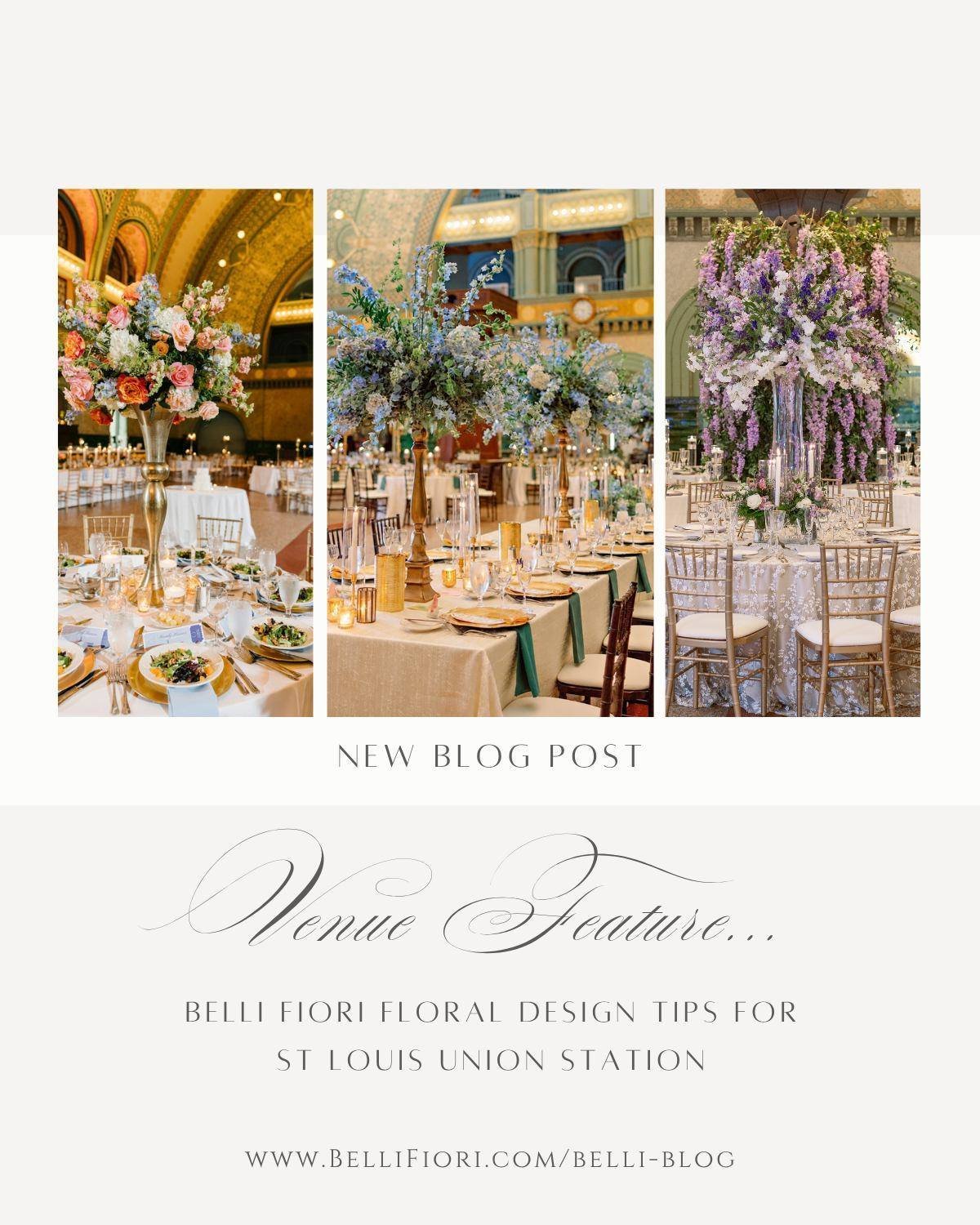 ✨ Historic grandeur meets floral magic at St. Louis Union Station!

From the soaring ceilings and gold leaf details of the Grand Hall to a candlelit Grand Staircase, this iconic venue is full of opportunities to create something unforgettable. And yo