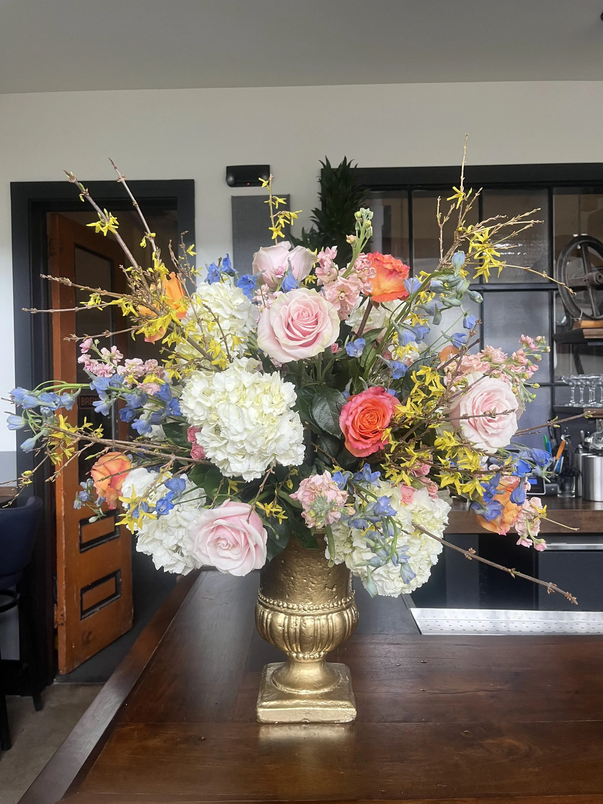 St Louis Rehearsal Dinner Flowers Olive and Oak Belli Fiori Florist