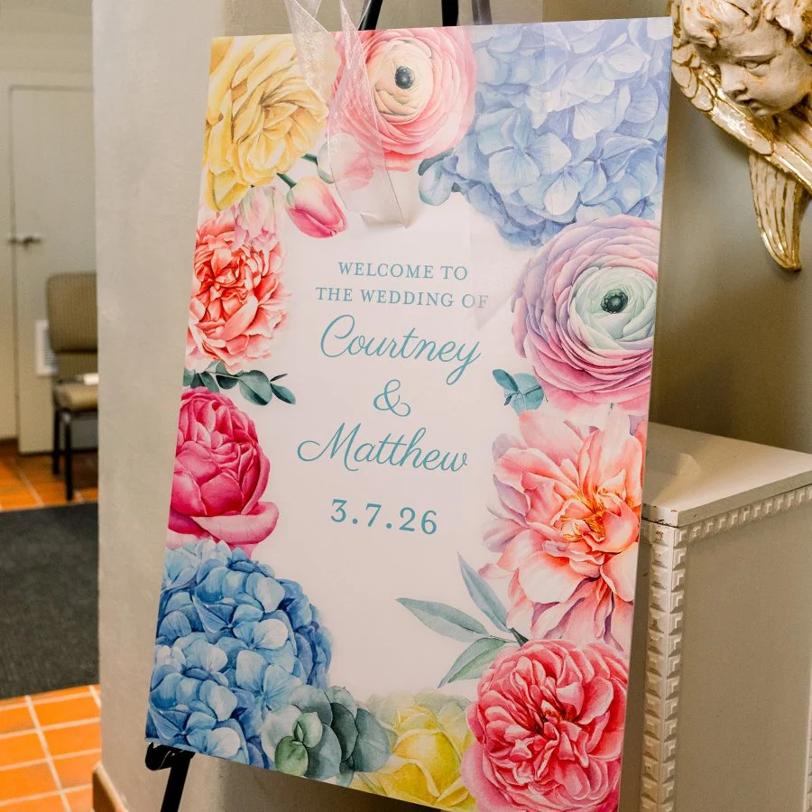 St. Louis wedding ceremony with flowers by Belli Fiori.