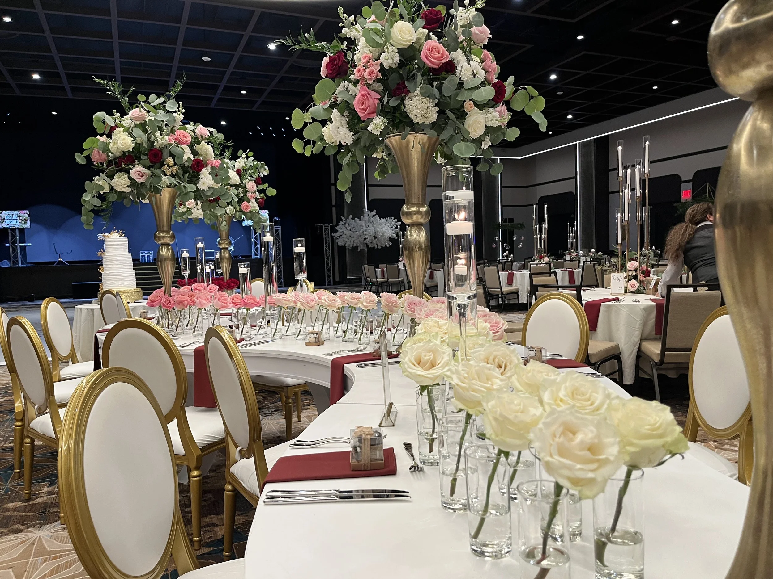 St Louis Anniversary Party Gathering Event Flowers