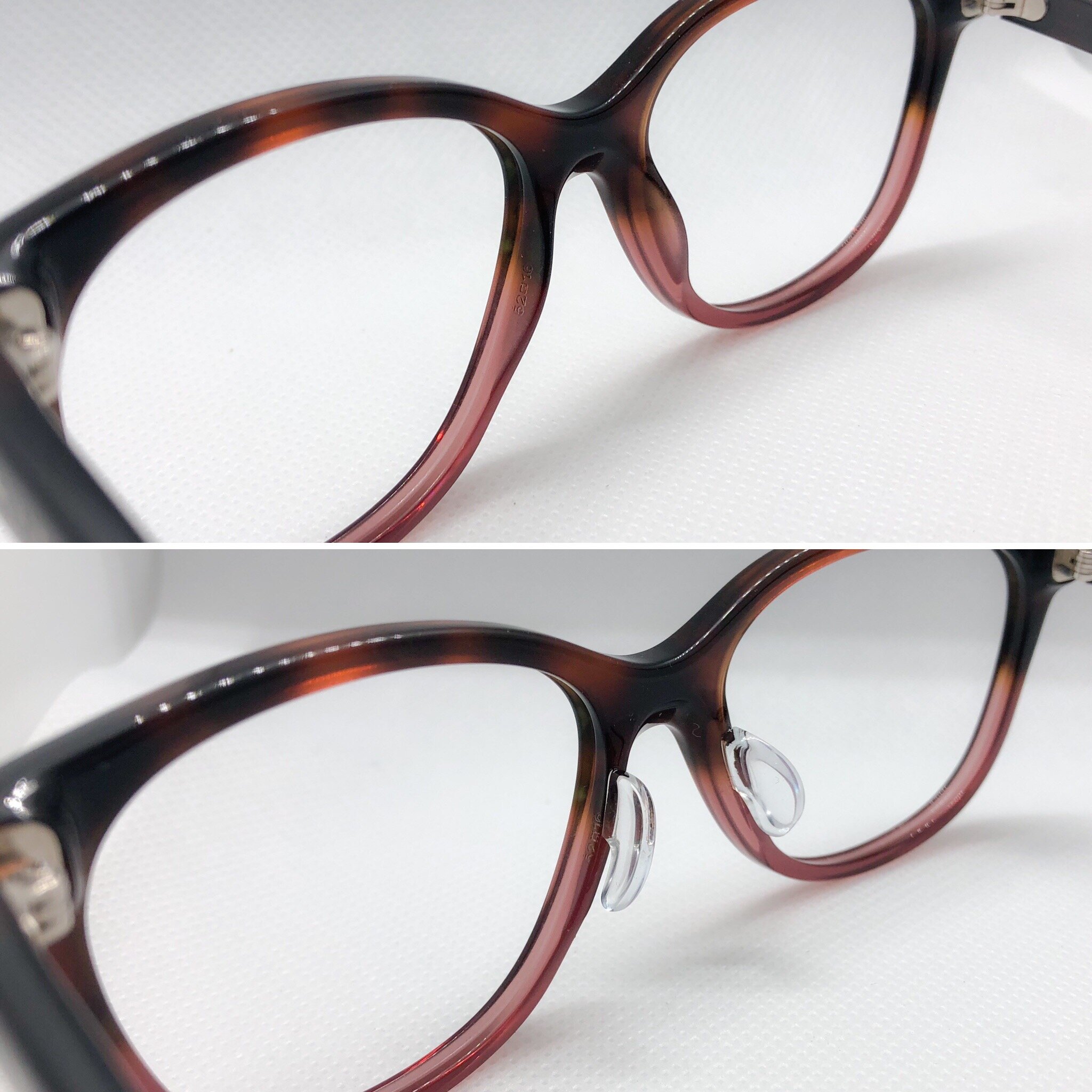 small acetate build up - Prada