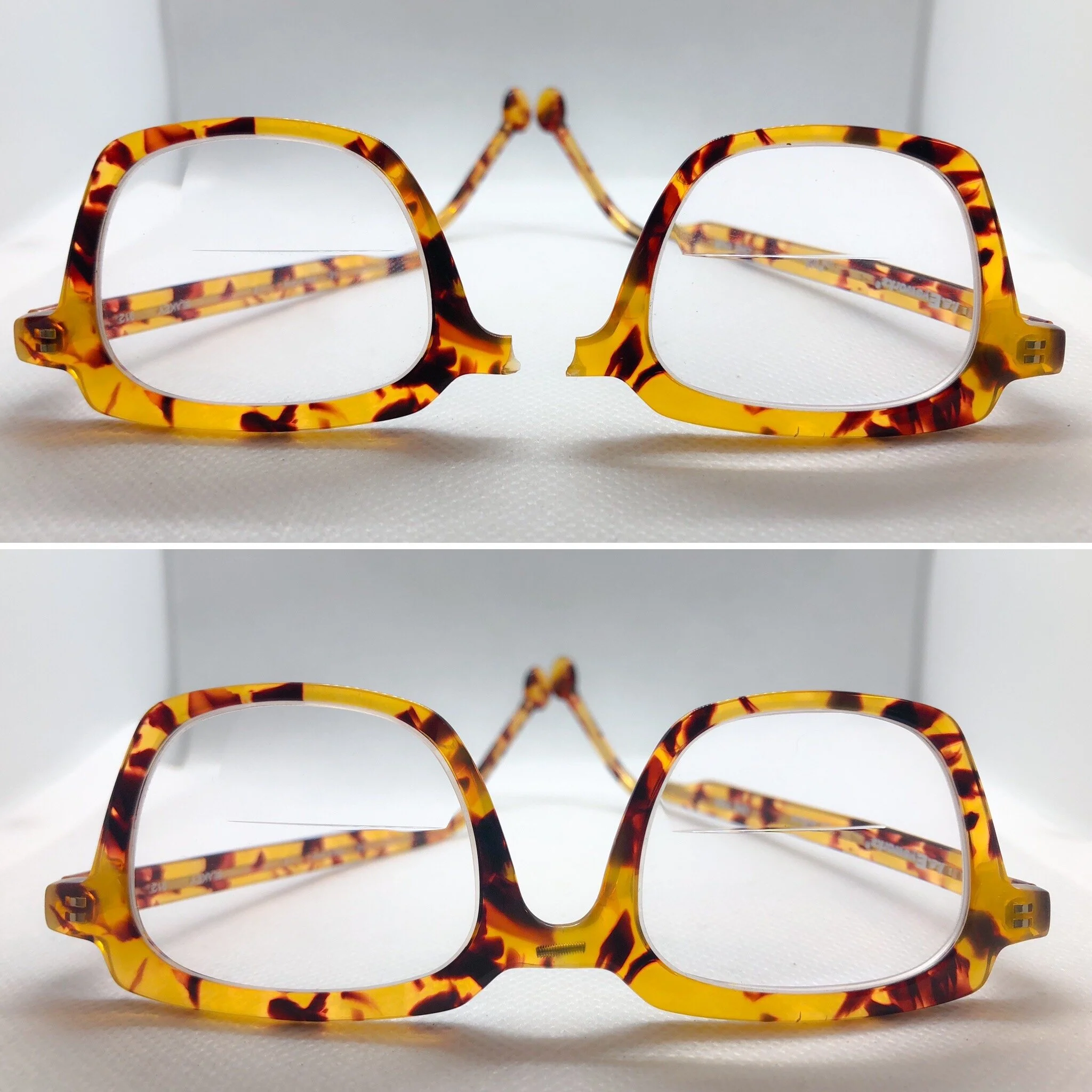 broken bridge repair - LA Eyeworks