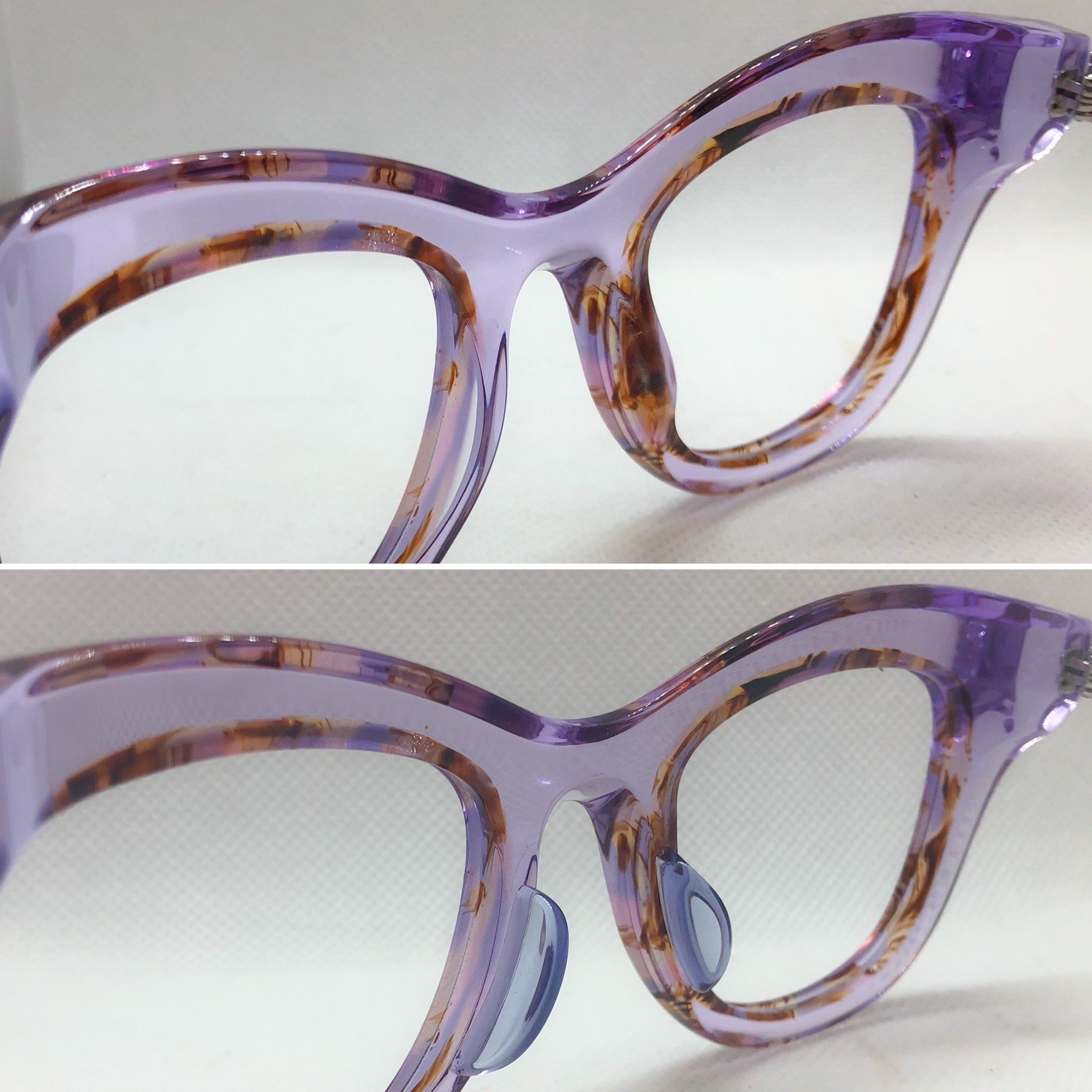 large acetate build up, L.E. translucent light blue - Thierry Lasry