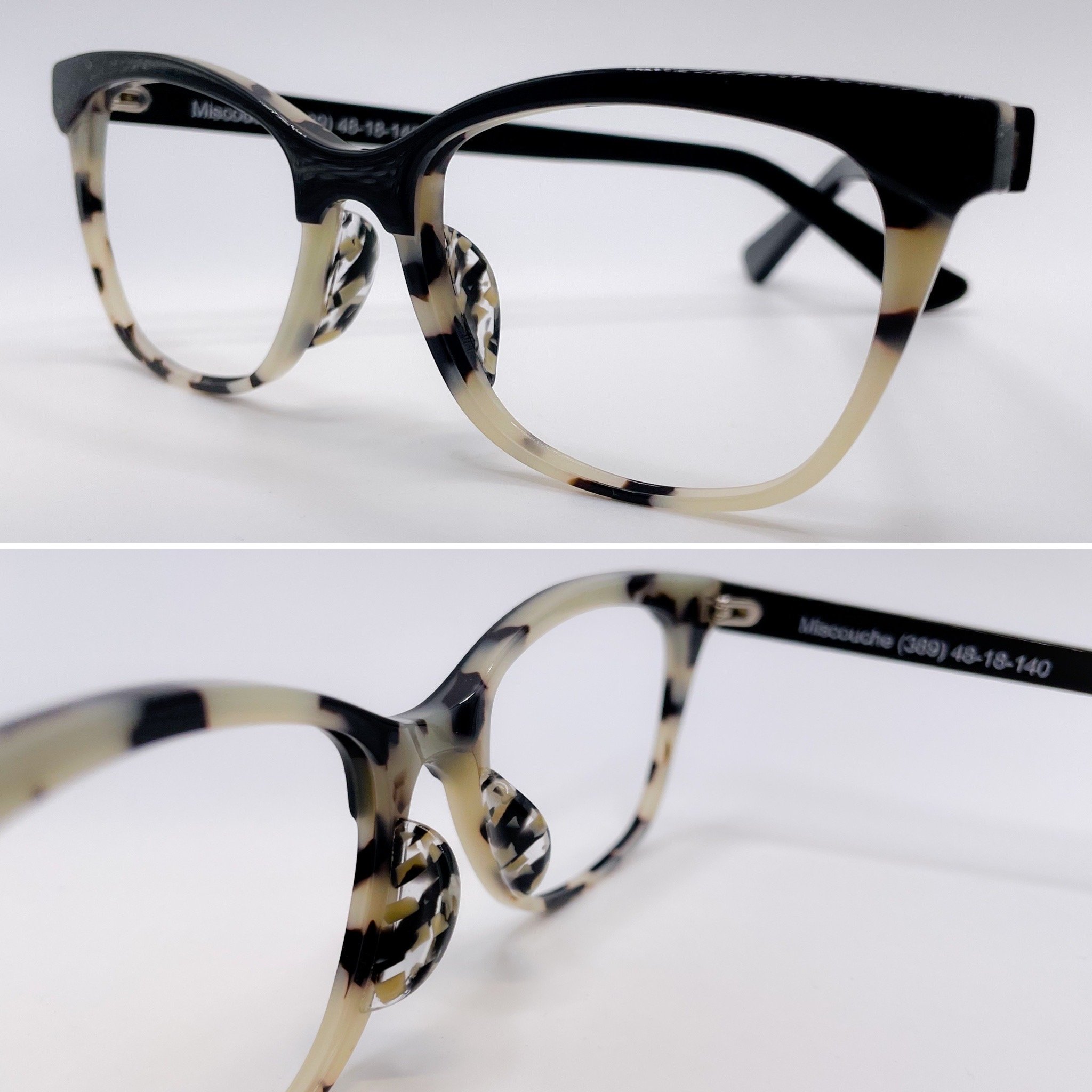 large acetate build up, L.E. black/cream