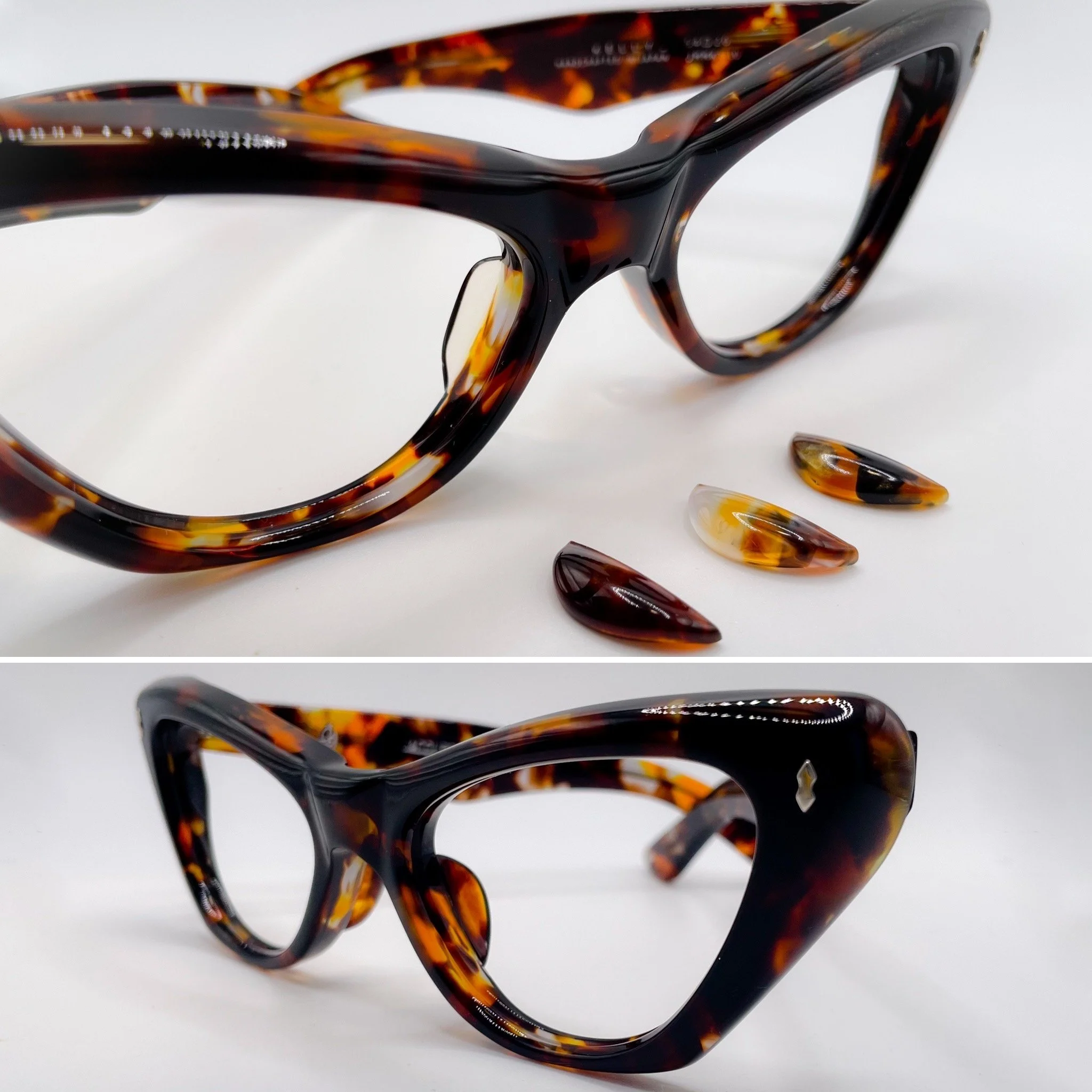 large acetate build up, L.E. tortoise - Jacques Marie Mage