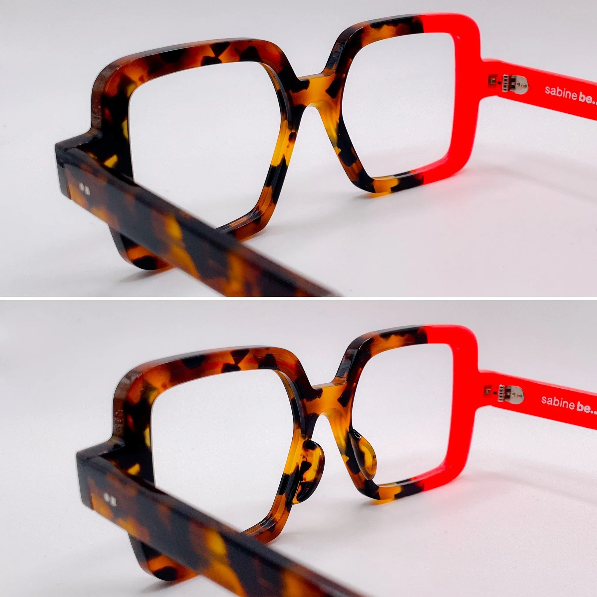 large acetate build, L.E. tortoise - Sabine Be