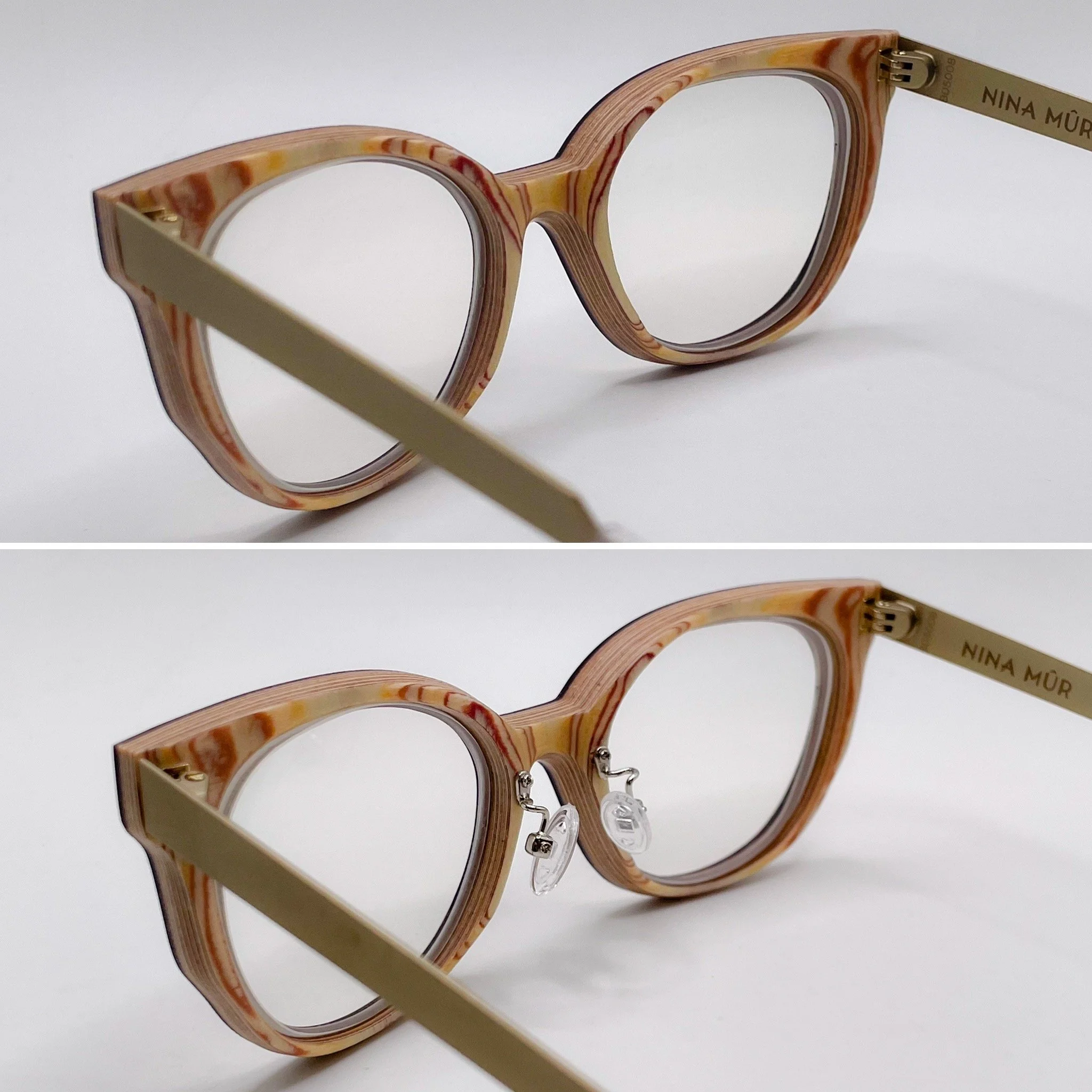 screw mounted pad arms - Nina Mur