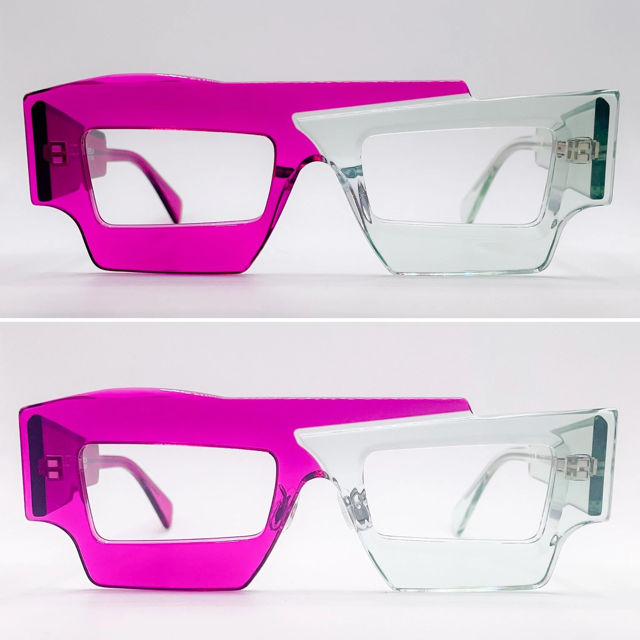 fused titanium pad arms, snap mount - Kuboraum