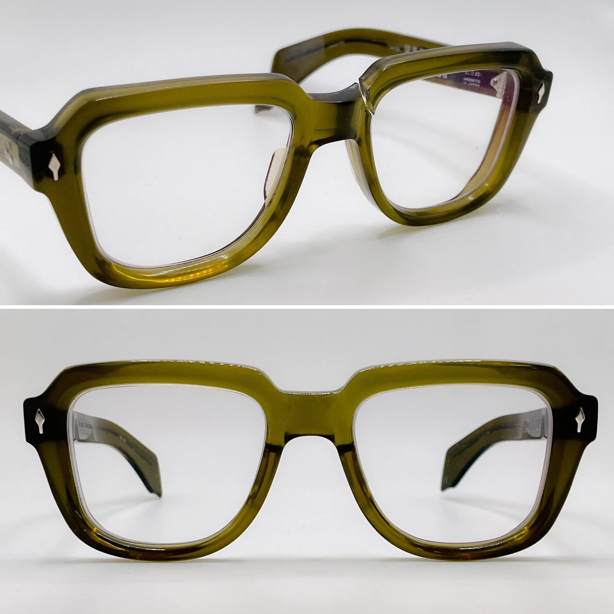 acetate rim repair - Jacques Marie Mage