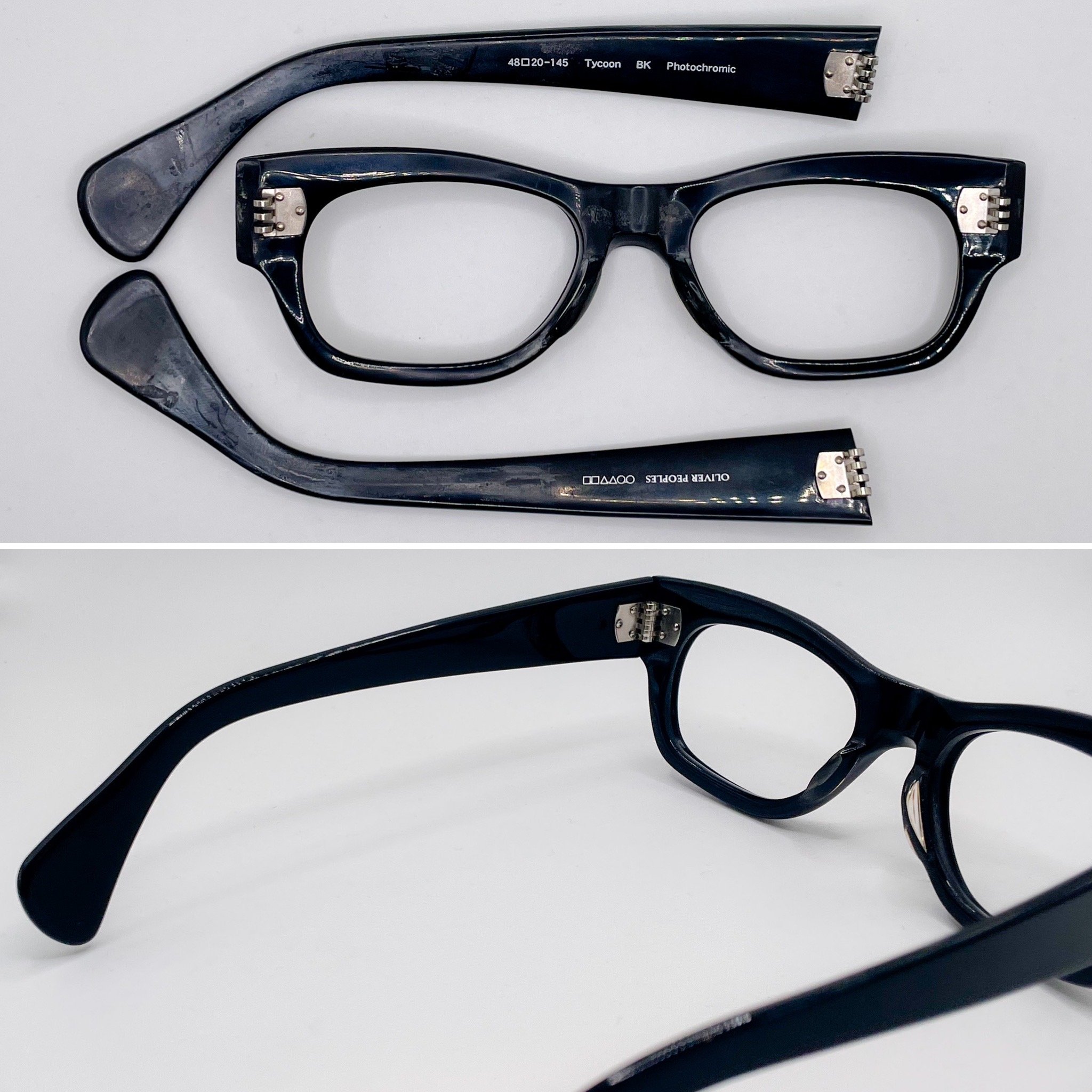 acetate refurbishing - Oliver Peoples