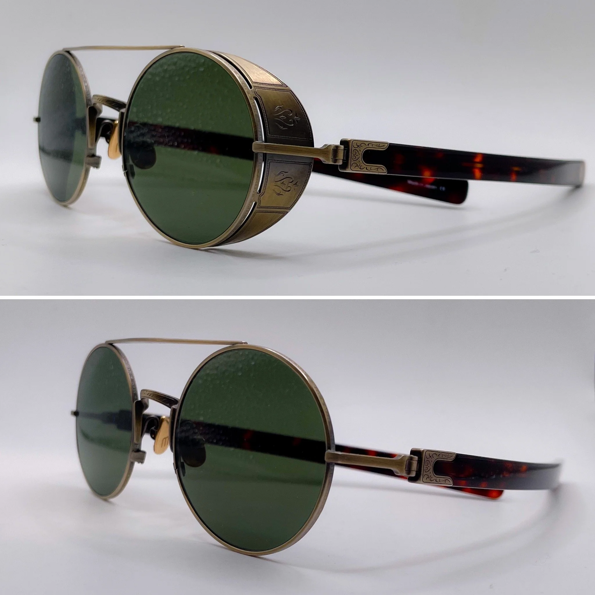 removal of titanium side shields - Matsuda