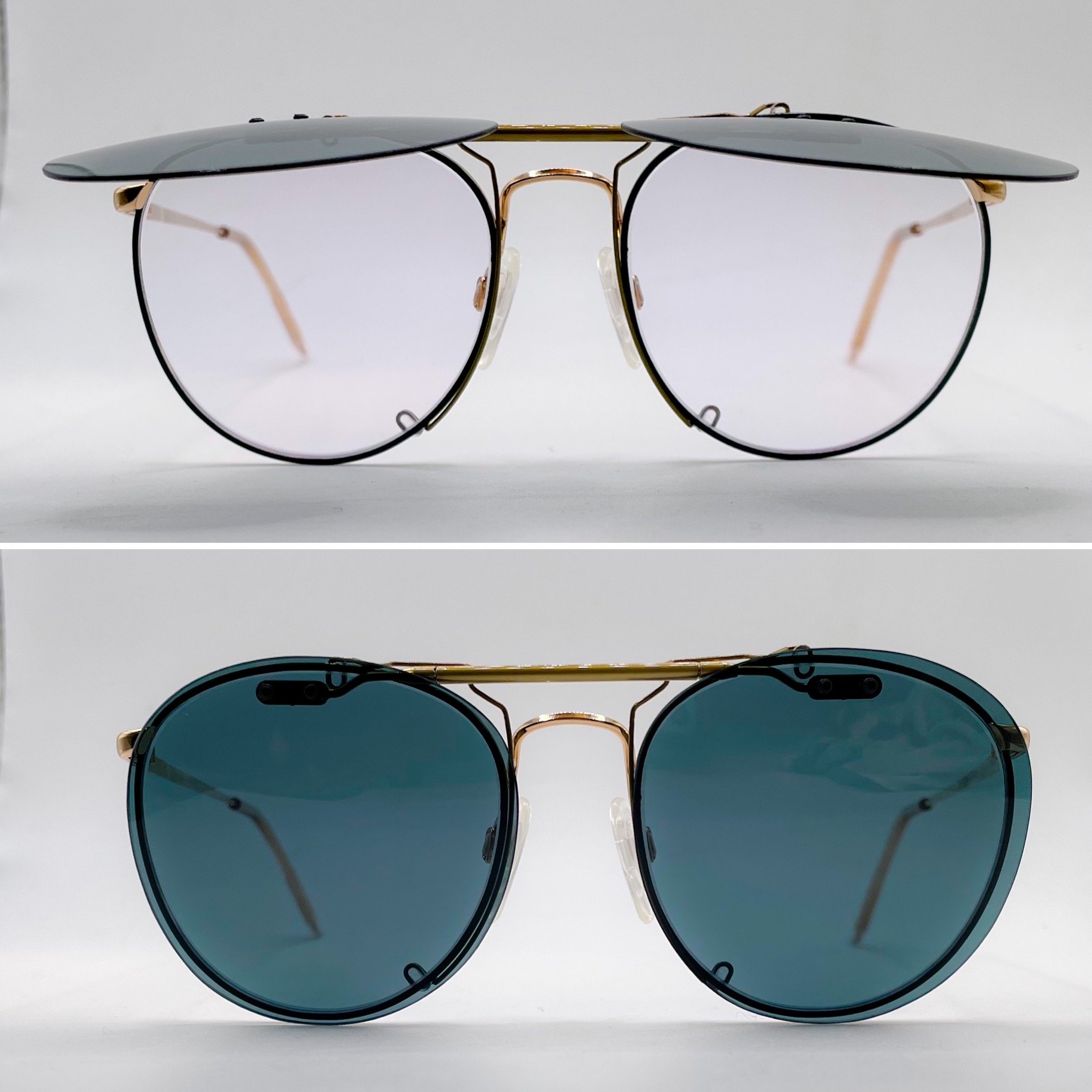 custom polarized flip-up clip 