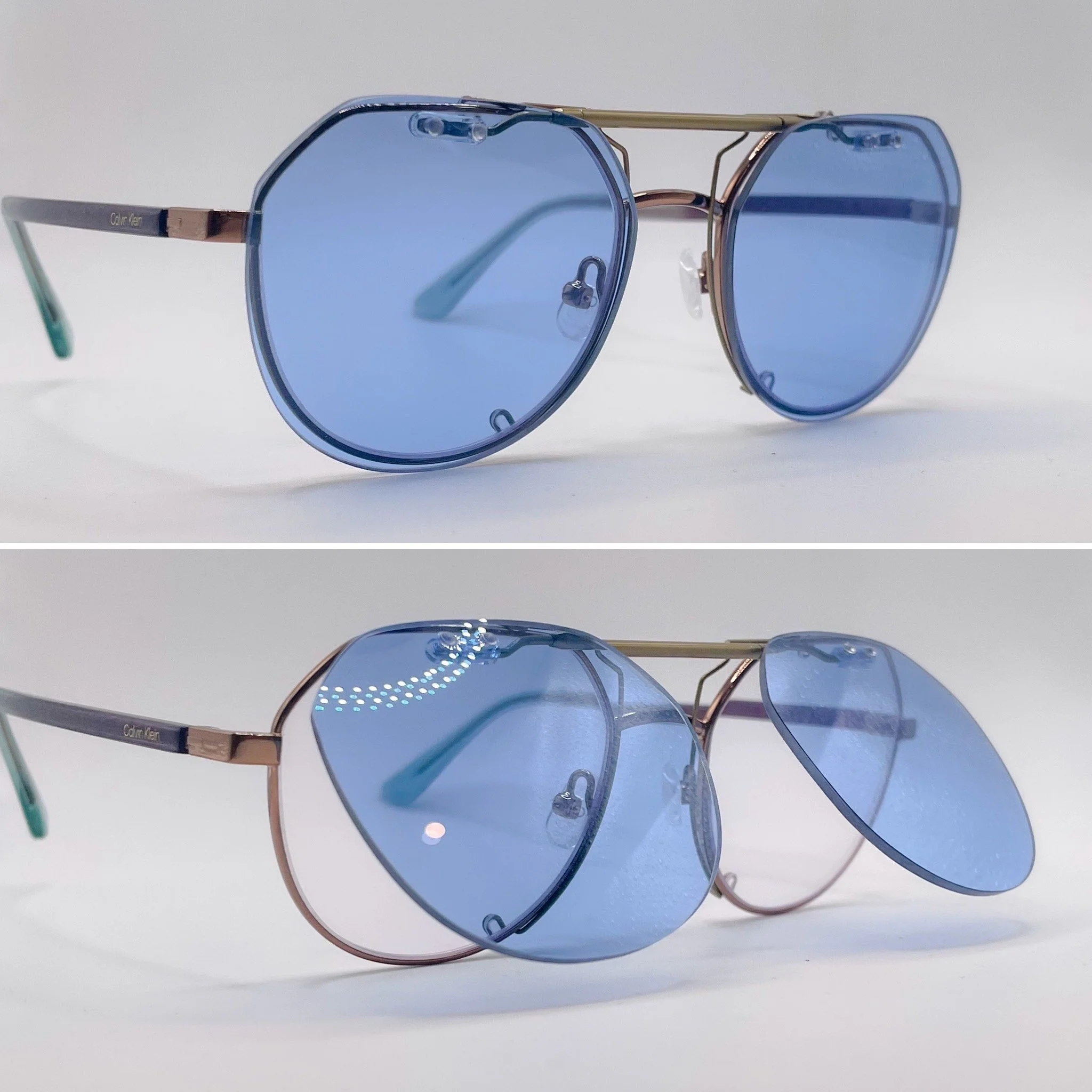 custom flip-up clip on