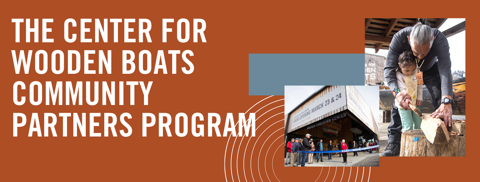 The Center for Wooden Boats Community Partners Program