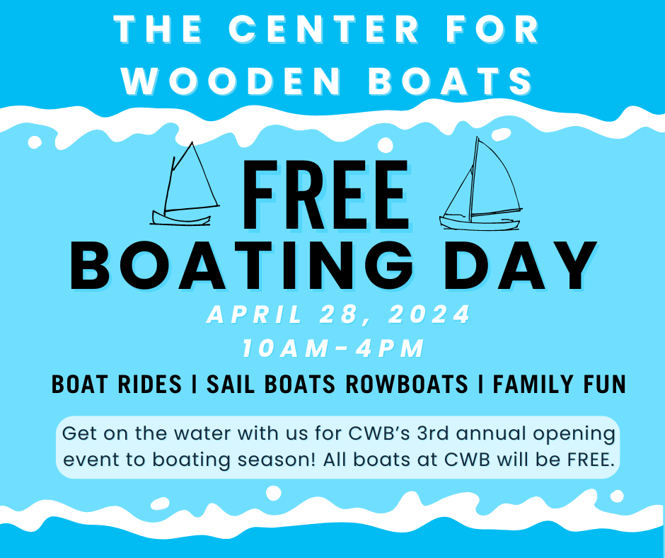 Free Boating Day — The Center for Wooden Boats