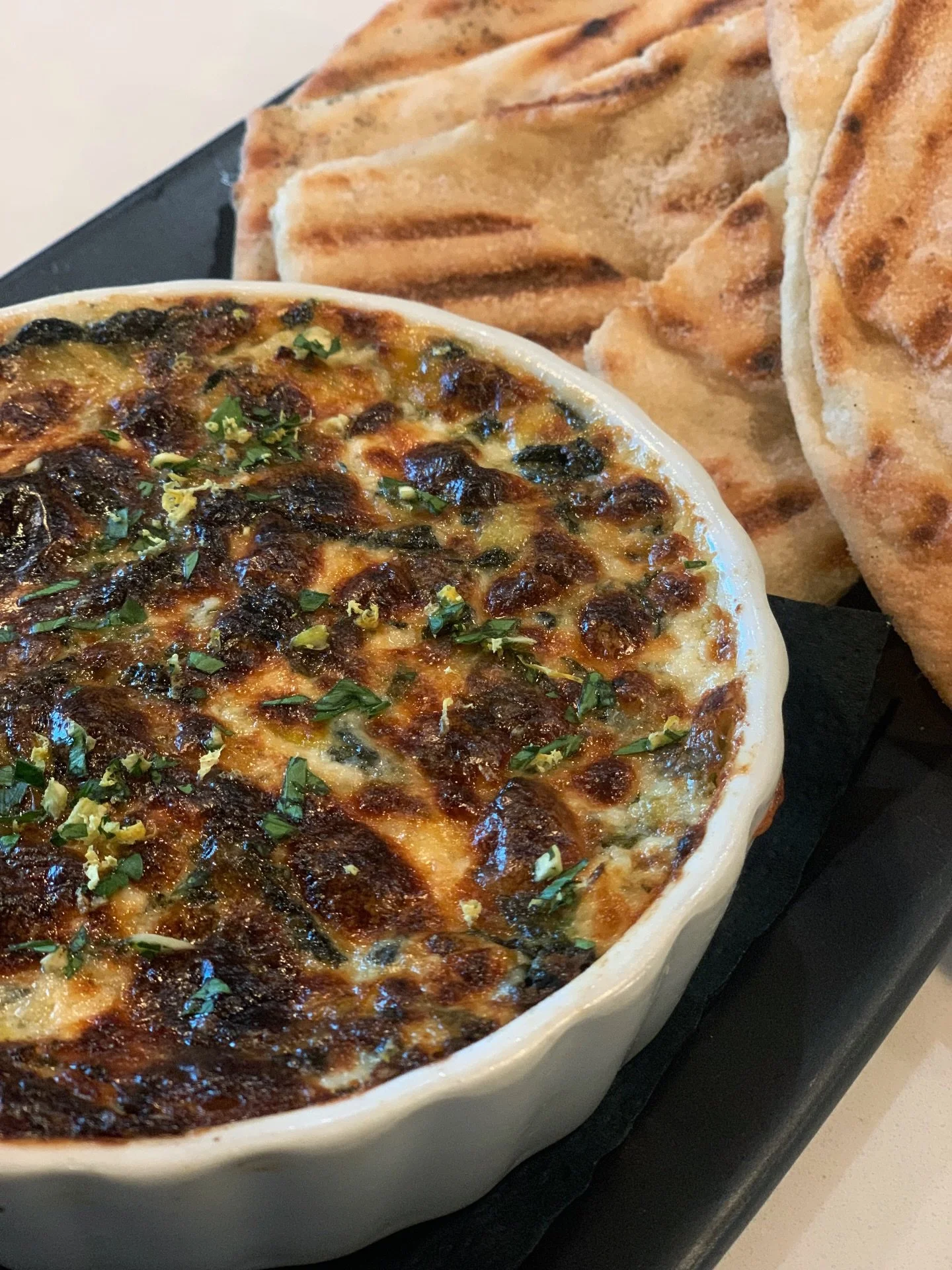 Spinach &amp; Artichoke Dip&hellip; always here for you 😉 #cheerstotheweekend