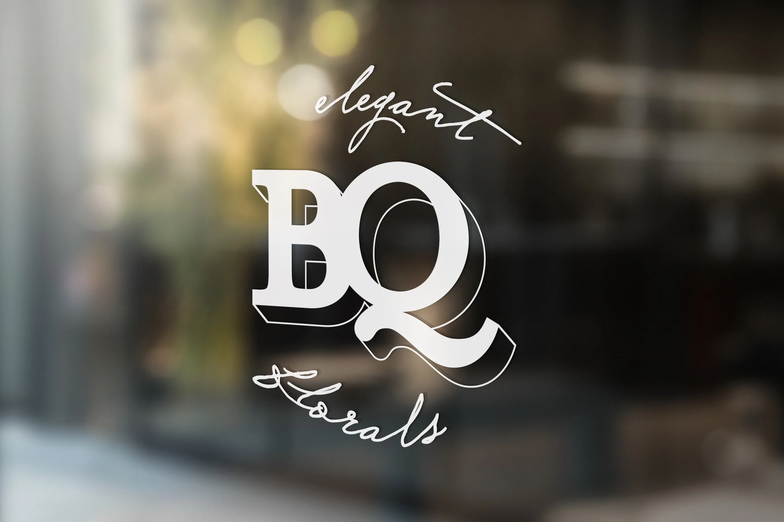 Bouquet Elegant Florals — Secondary Logomark