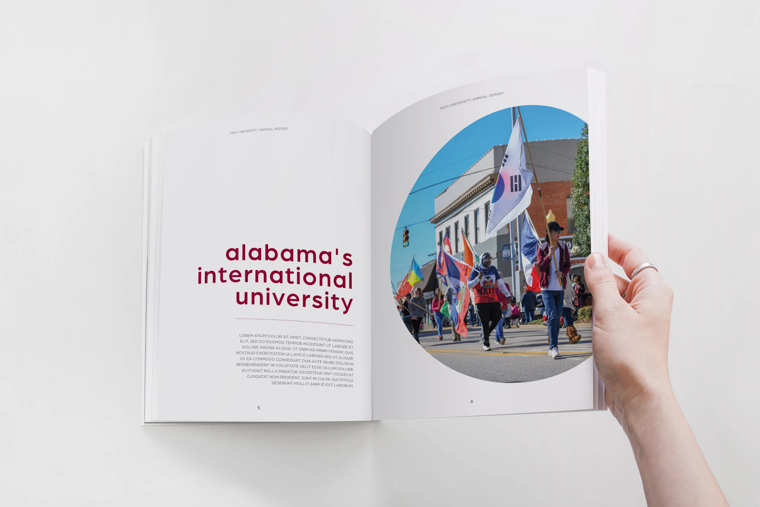 Troy University — Annual Report Redesign Ver. 4