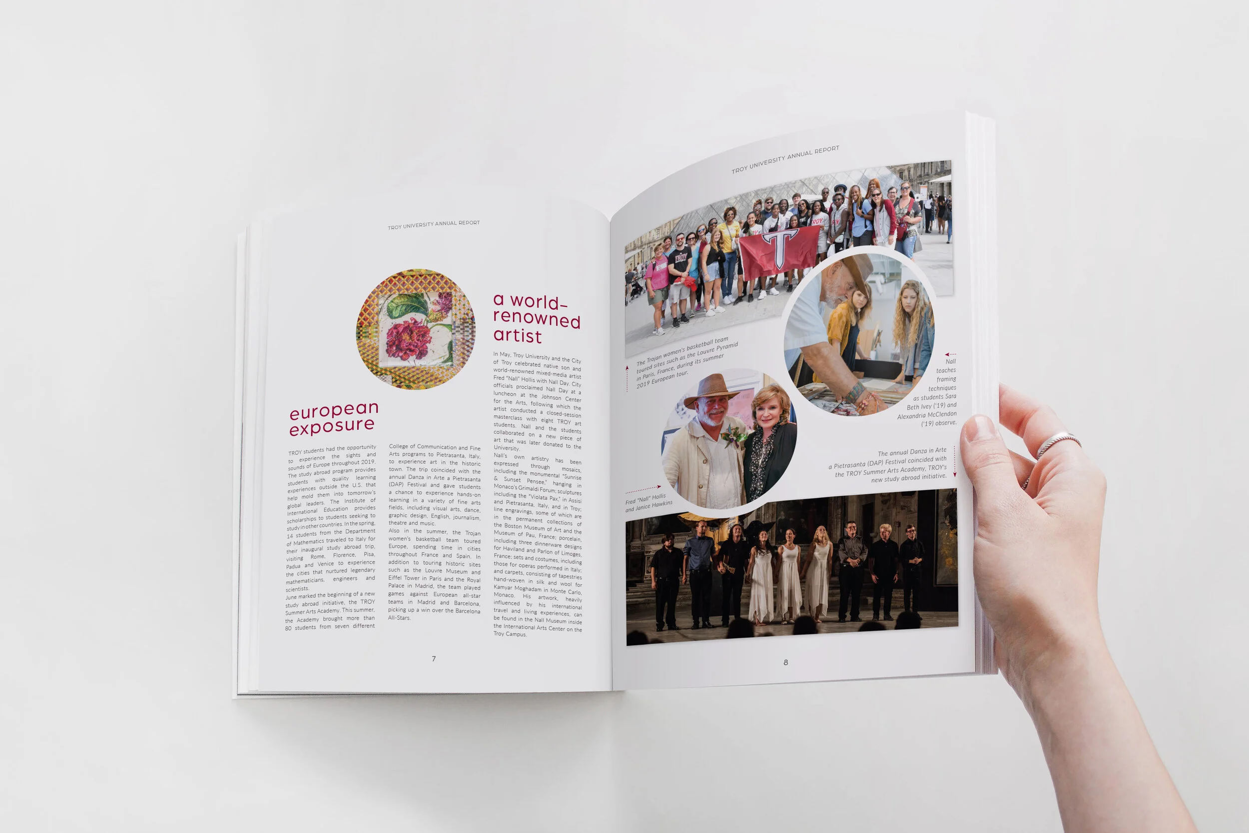 Troy University — Annual Report Redesign Ver. 4