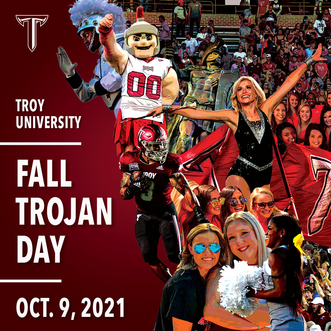 Fall 2021 Trojan Day Gif