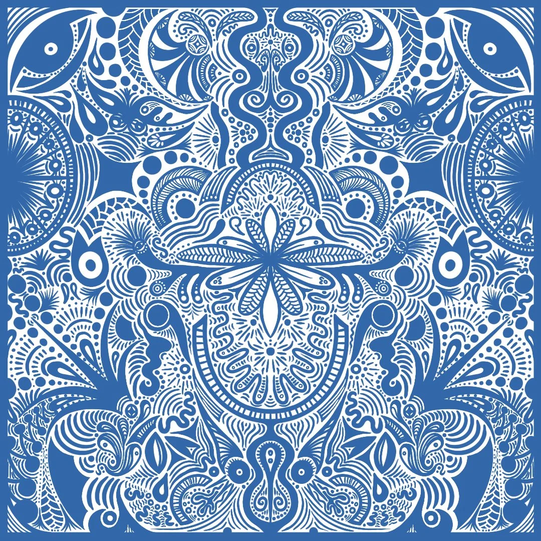 Blue Period — Repeating Pattern
