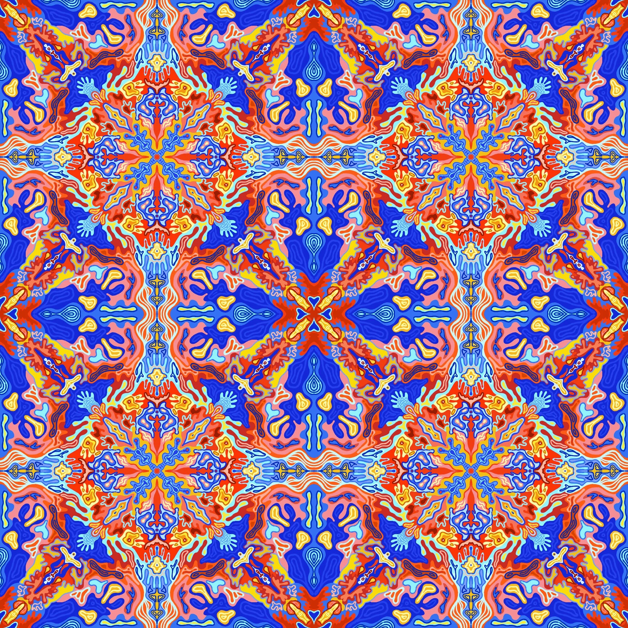 Kaleidescope — Repeating Pattern