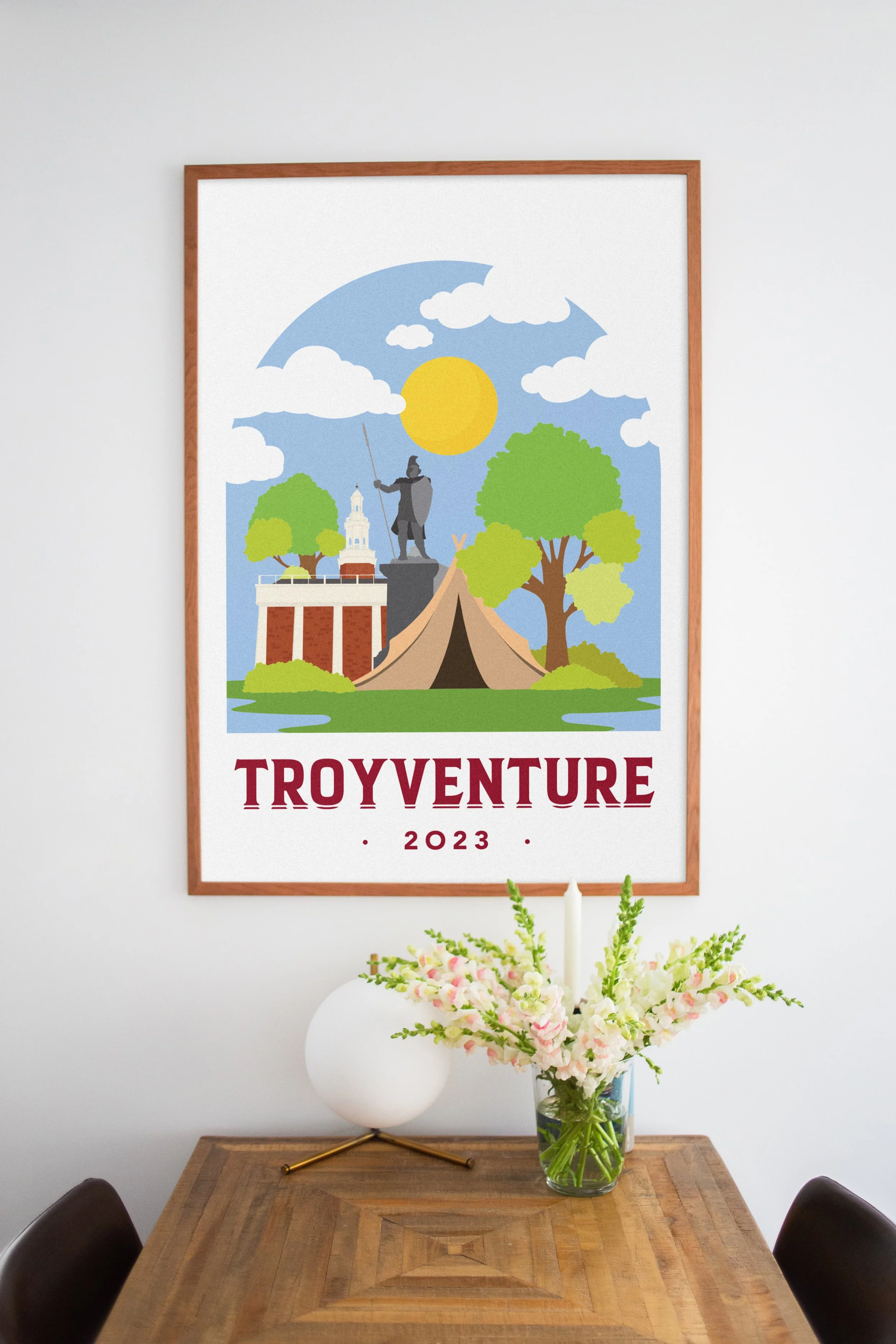TROY Glamping Event Graphic