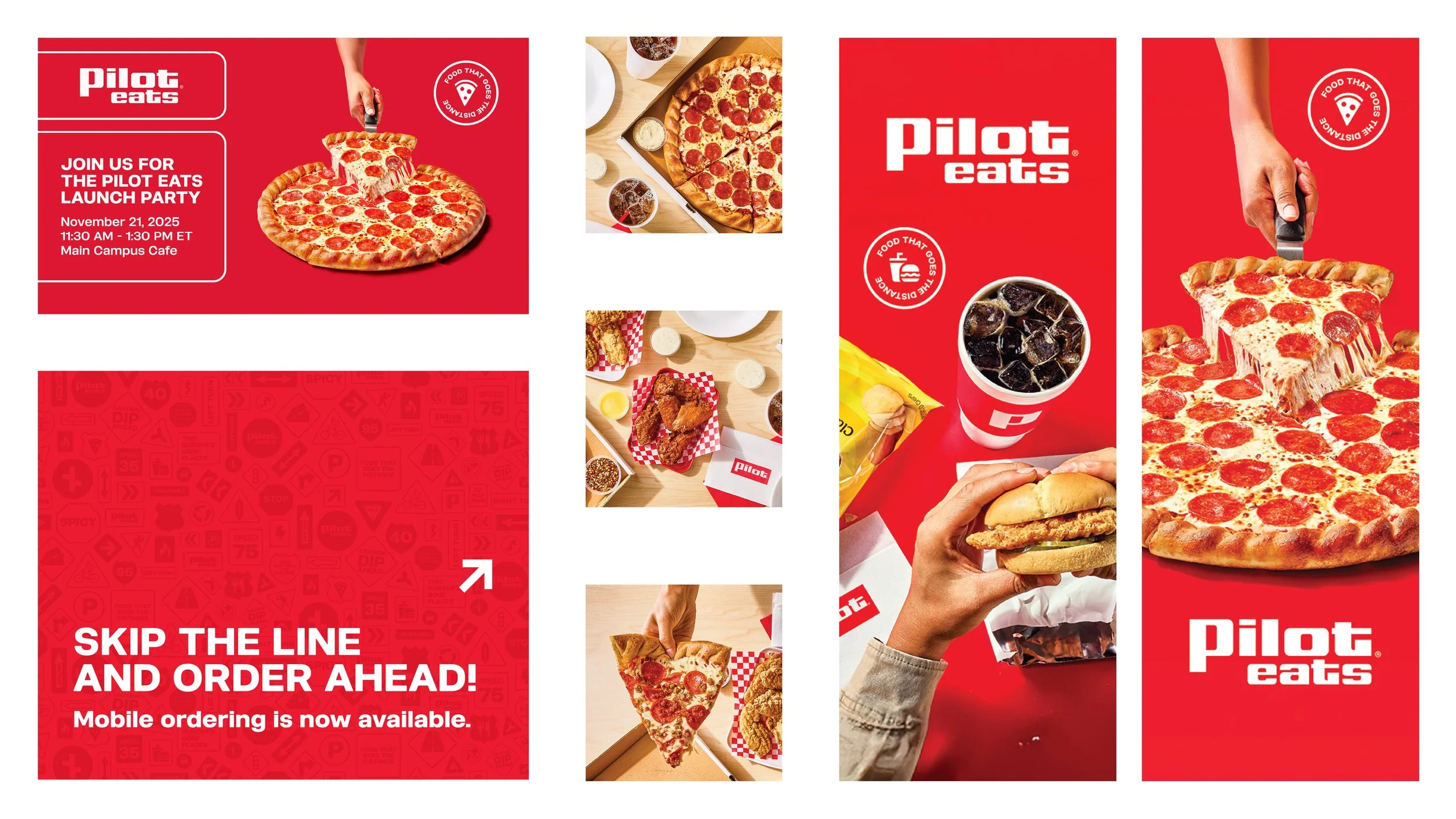  — Print and digital signage for event 