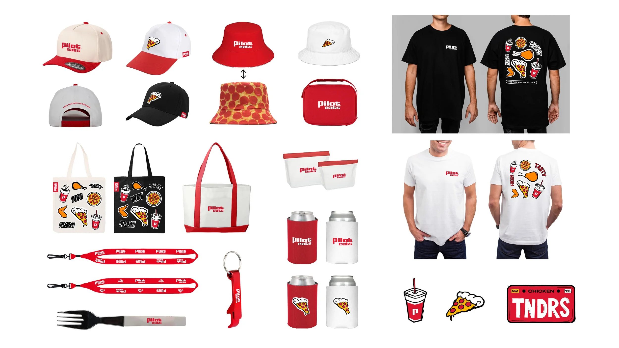  — Proposed swag items to hand out to team members at event 