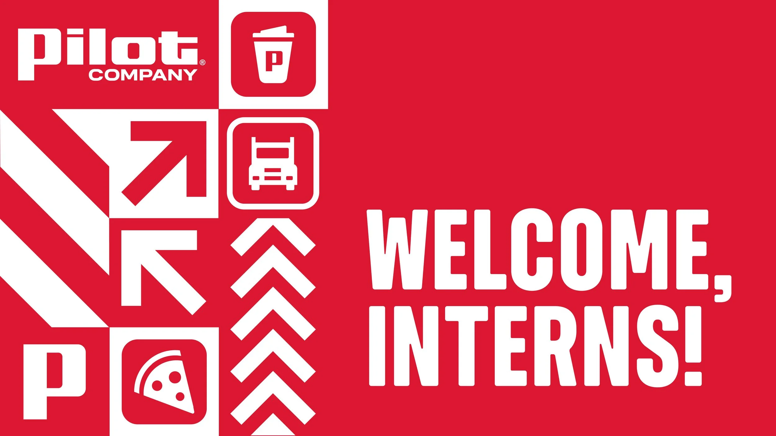  — Creative sub-identity design and supporting assets for Pilot’s summer intern program 