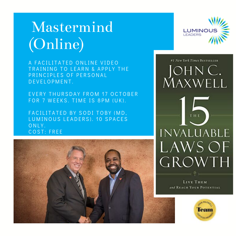 15 Invaluable Laws of Growth: Virtual Mastermind