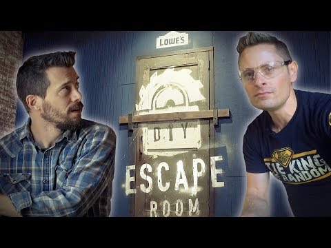 DIY Escape Room: Can They Build Their Way Out?