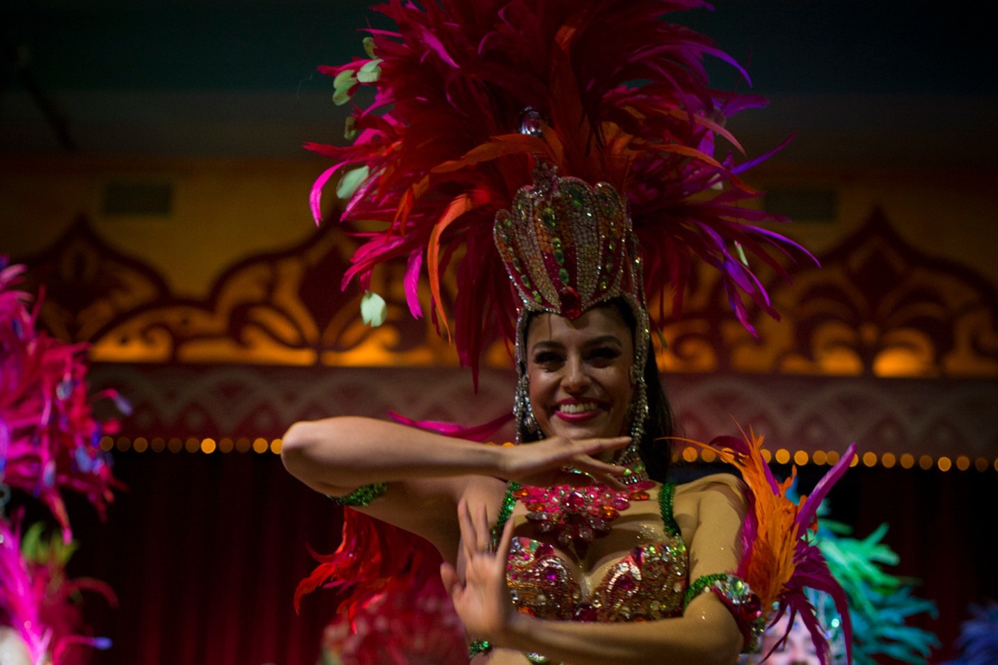Patricia Estay DANCER/INSTRUCTOR Patricia began dancing at age 4, and has trained extensively in ballet, jazz and modern dance. She has also studied with Chile’s national folkloric ballet, BAFONA. In 2012 Patricia graduated from Ryerson University in Toronto with a BFA in Dance. While at Ryerson, Patricia was introduced to Brazilian samba, and began dancing with Dance Migration. Patricia toured the Netherlands in Dance Migrations Terra Brasil. Just recently she performed works by Rosangela Silvestre and Irineu Nogueira this past spring 2015. Patricia also competes as a ballroom dancer in American Rhythm, representing Canada with her partner.