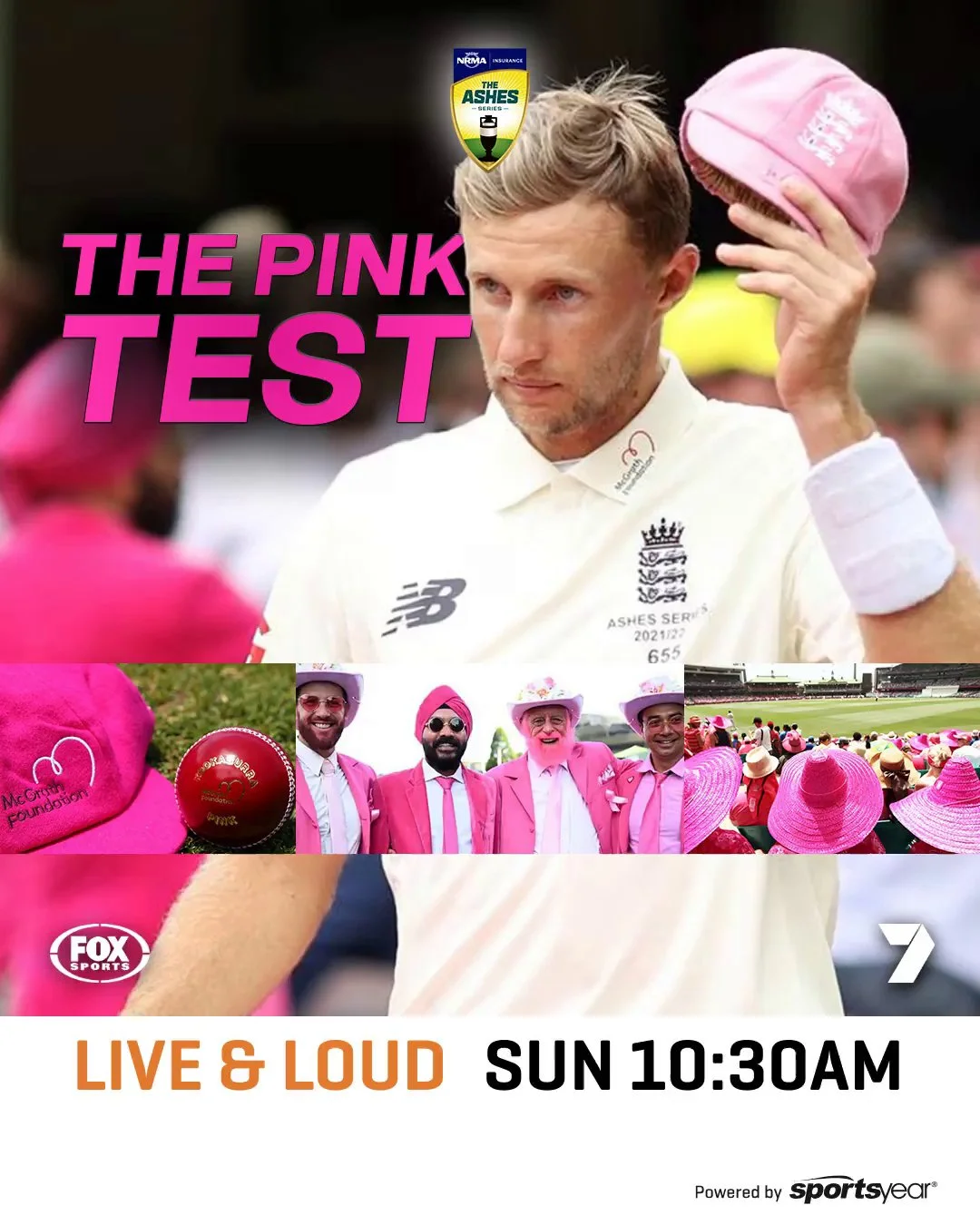 💗🏏 THE PINK TEST &mdash; LIVE &amp; LOUD! 🏏💗

Catch all the action of the iconic Pink Test this Sunday!
We&rsquo;ll have it on the big screens, loud and unmissable 🙌

📅 This Sunday
⏰ From 10:30am
📍 Three Swallows Hotel

Rally your mates, wear 