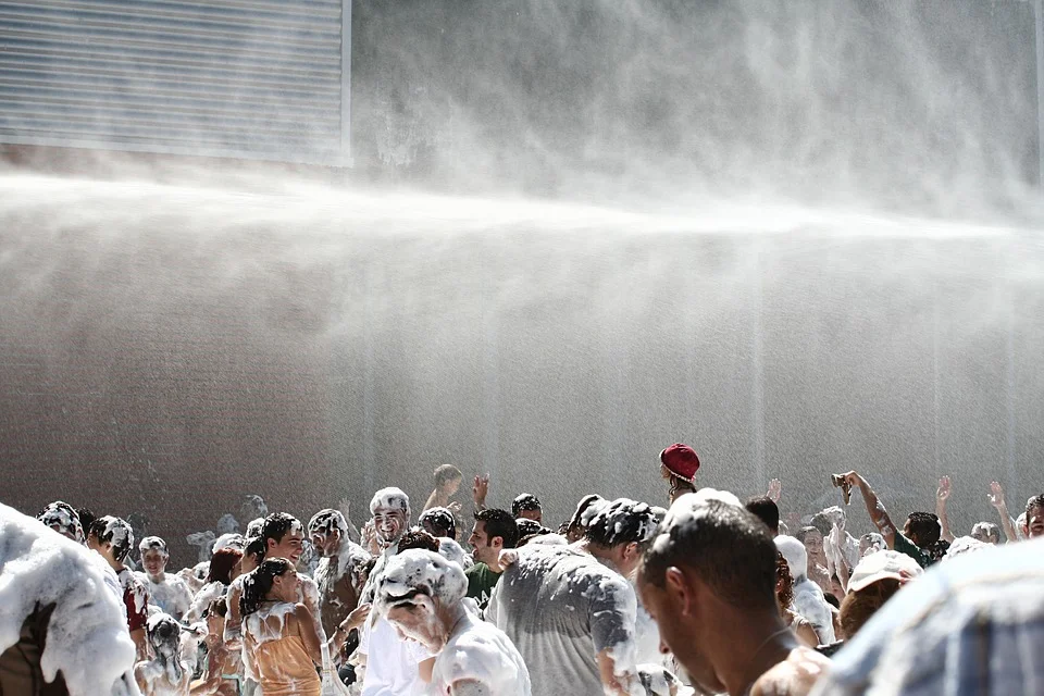 watershed foam party