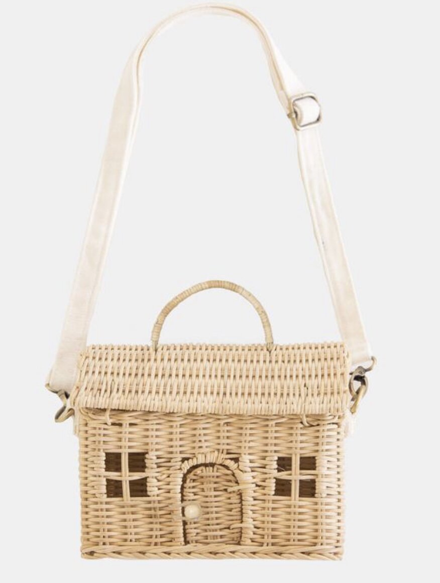  A lovely little bag and mobile play house. The little folk dolls are the perfect size for on the go play. 
