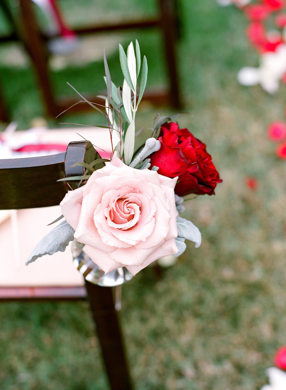 Amador_County_Wedding_Aisle_Arrangements_Roses_Pink_Red_Northern_California.jpg