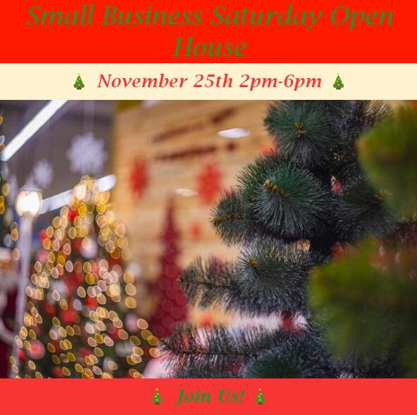 🎄Small Biz Saturday Open House🎄
&bull;
Saturday, November 25th 2pm-6pm
&bull;
MorrisonMT Brand Products 25% Off
&bull;
All Gift Cards 20% Off
&bull;
All Kneipp Products 15% Off
&bull;
ESS Essential Oils 15% Off
&bull;
Door Prizes for first three ar