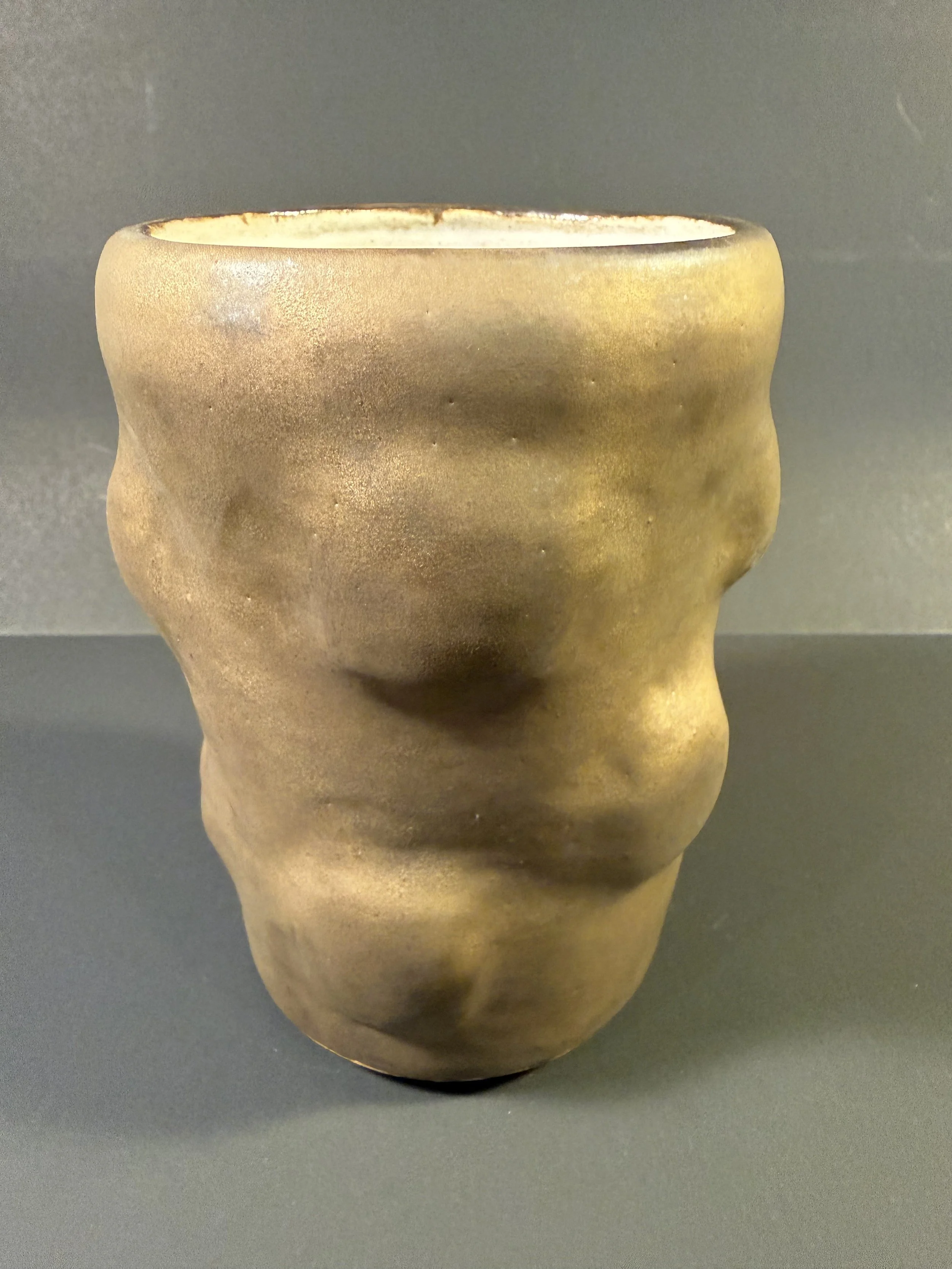 Bronze Bumpy Vase
