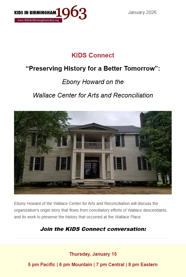 Kids in Birmingham 1963 Discussion